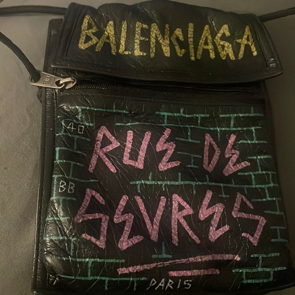 Gently used stylish Balenciaga purse